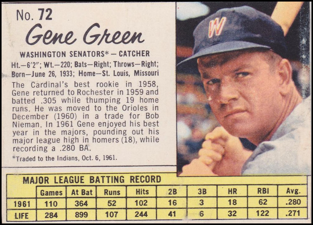 72 Gene Green